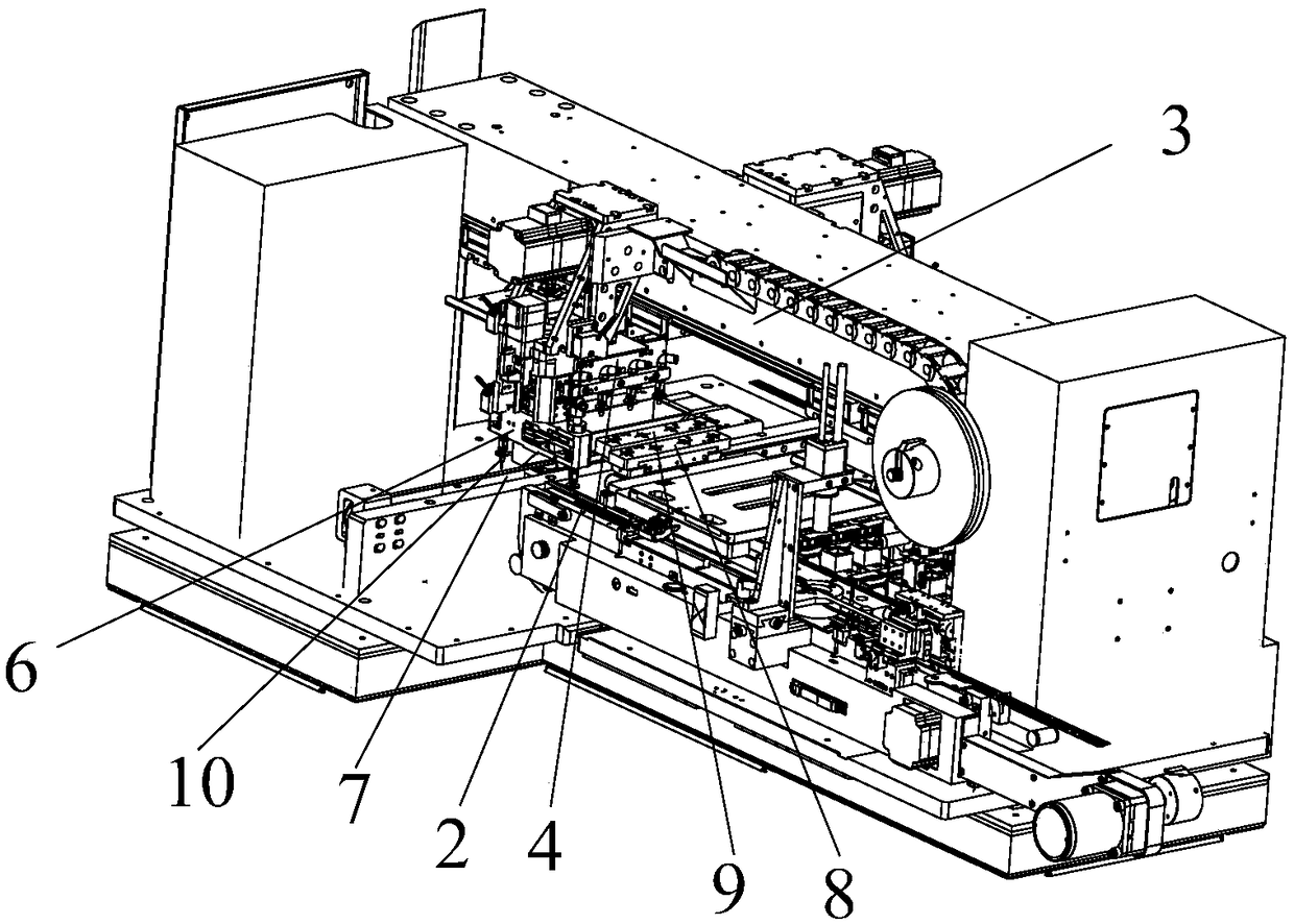 Part feeding and discharging equipment and part feeding and discharging method