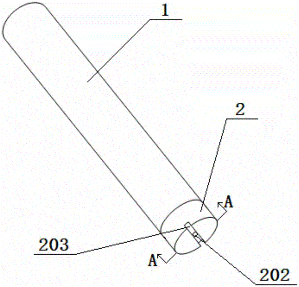 A combined fireworks outer tube