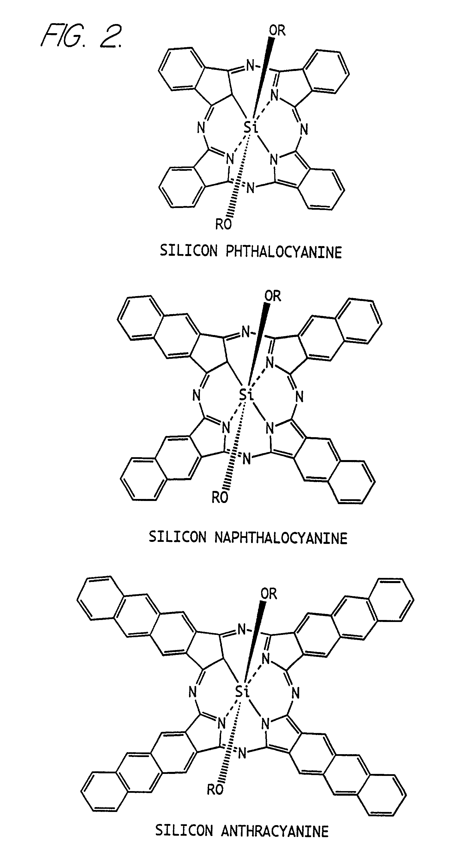 Hybrid phthalocyanine derivatives and their uses