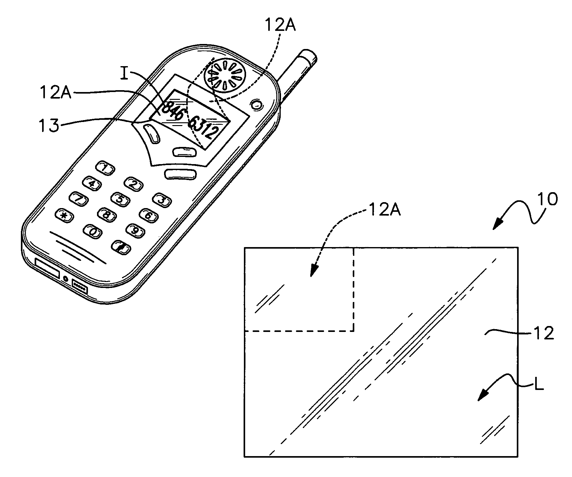 Display screen magnifying device
