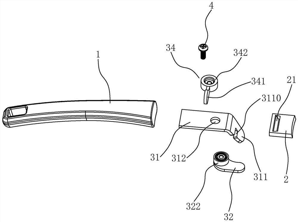 Detachable pot handle assembly and pot