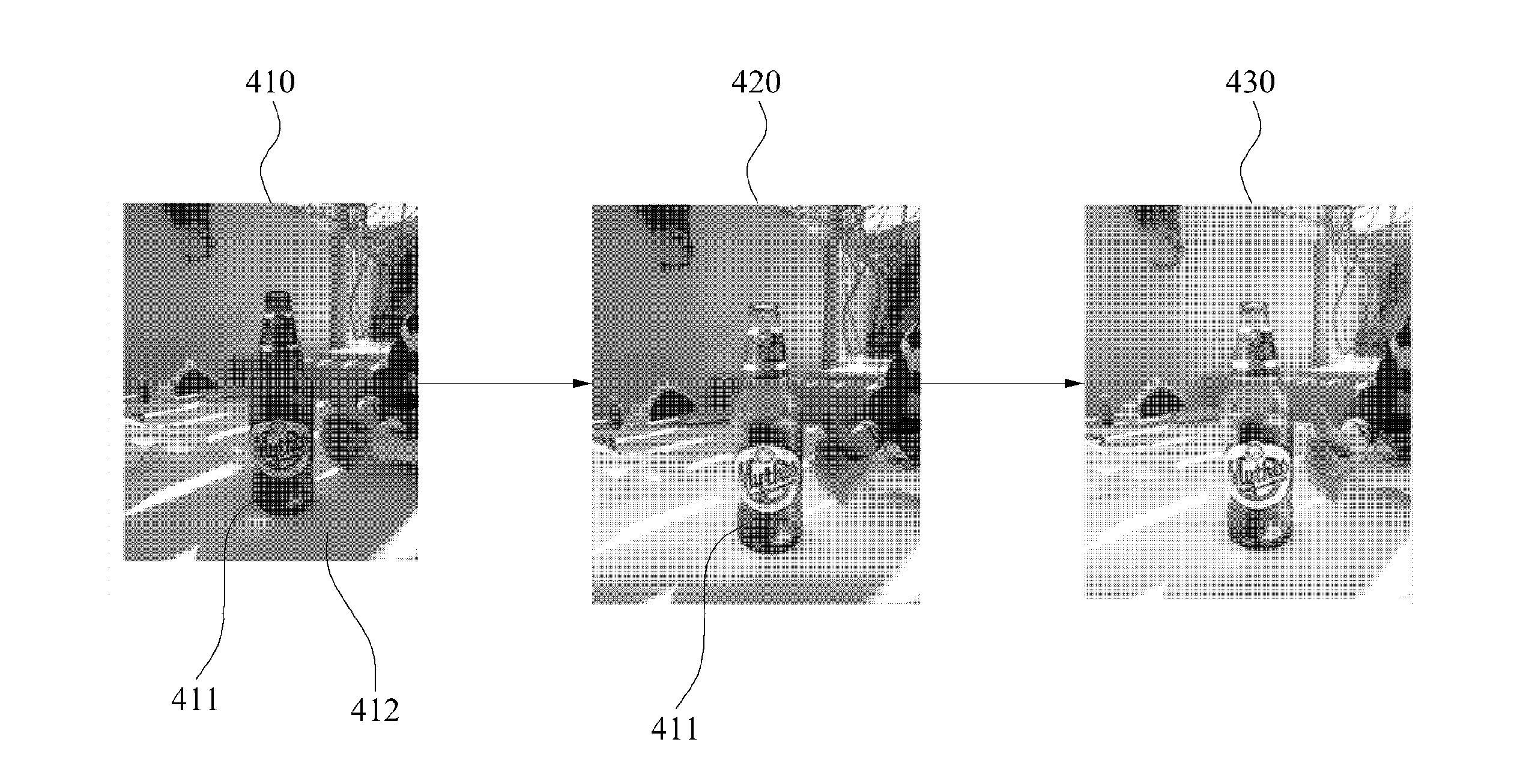 Apparatus and method for processing color image using depth image