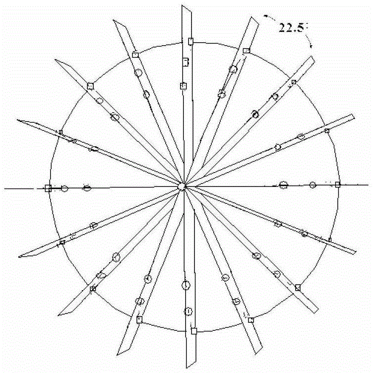 Device and method for measuring crossed plane electrical impedance tomography