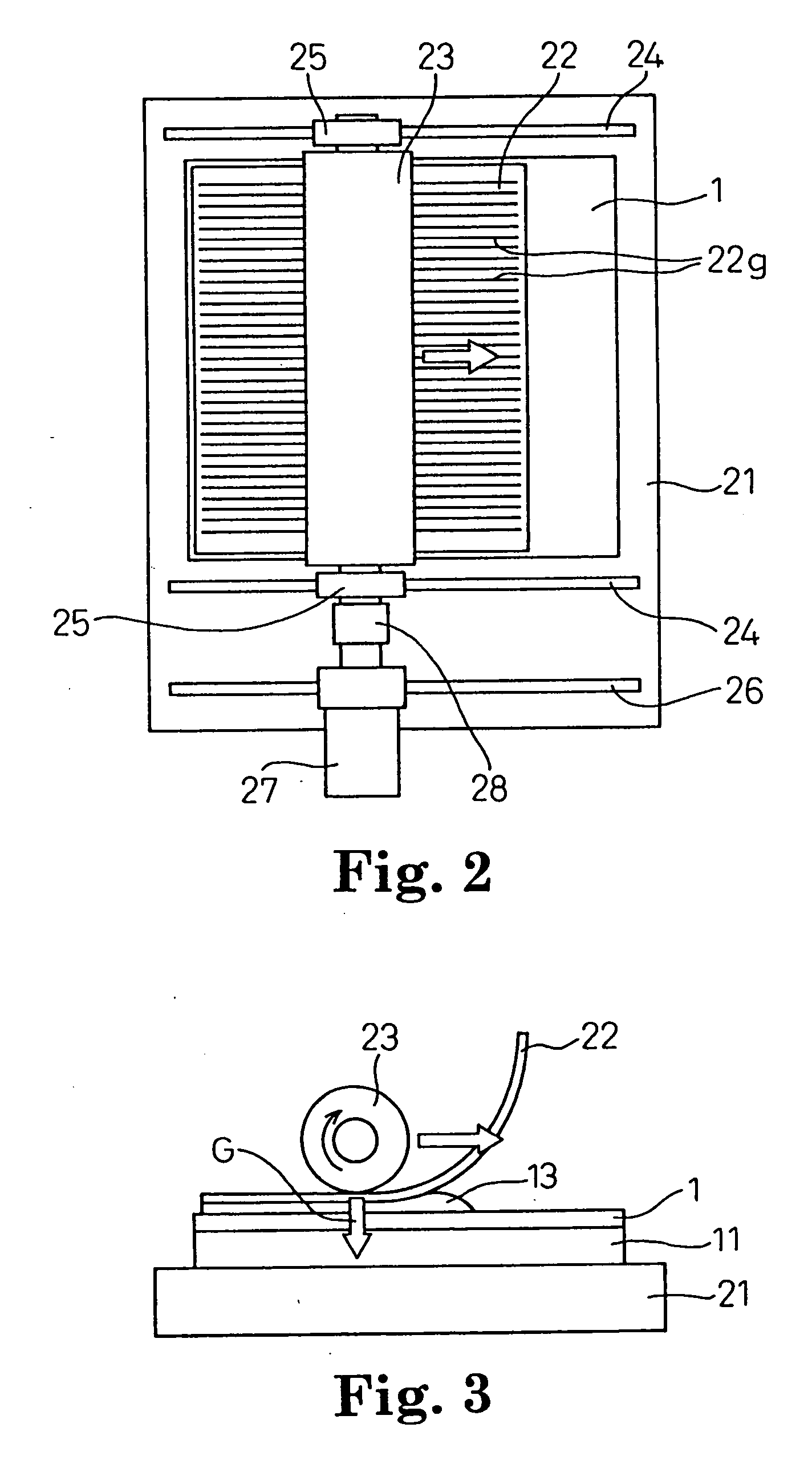 Apparatus, mold and method for producing substrate for plasma display panel