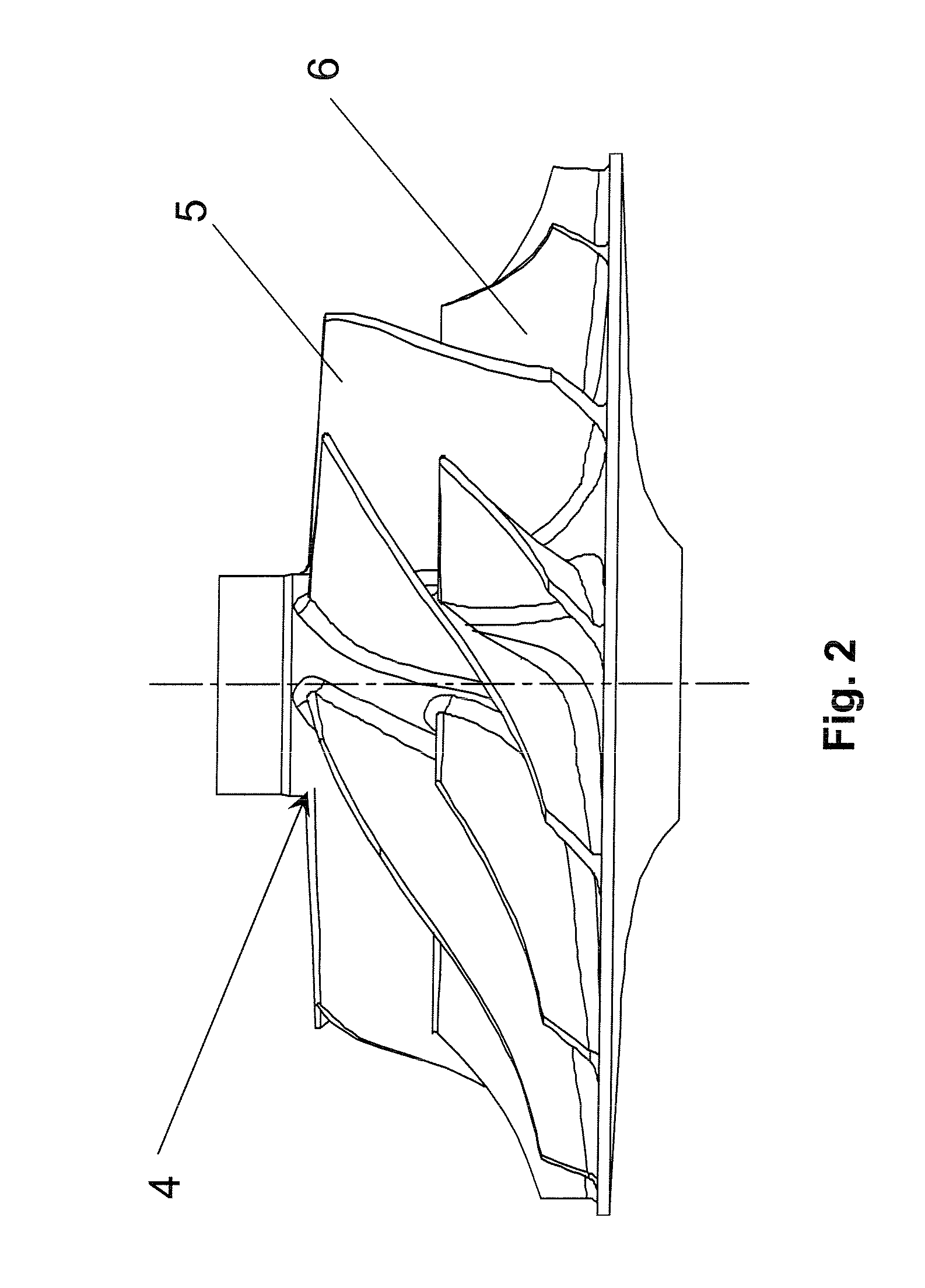 Method for rapid generation of multiple investment cast parts such as turbine or compressor wheels