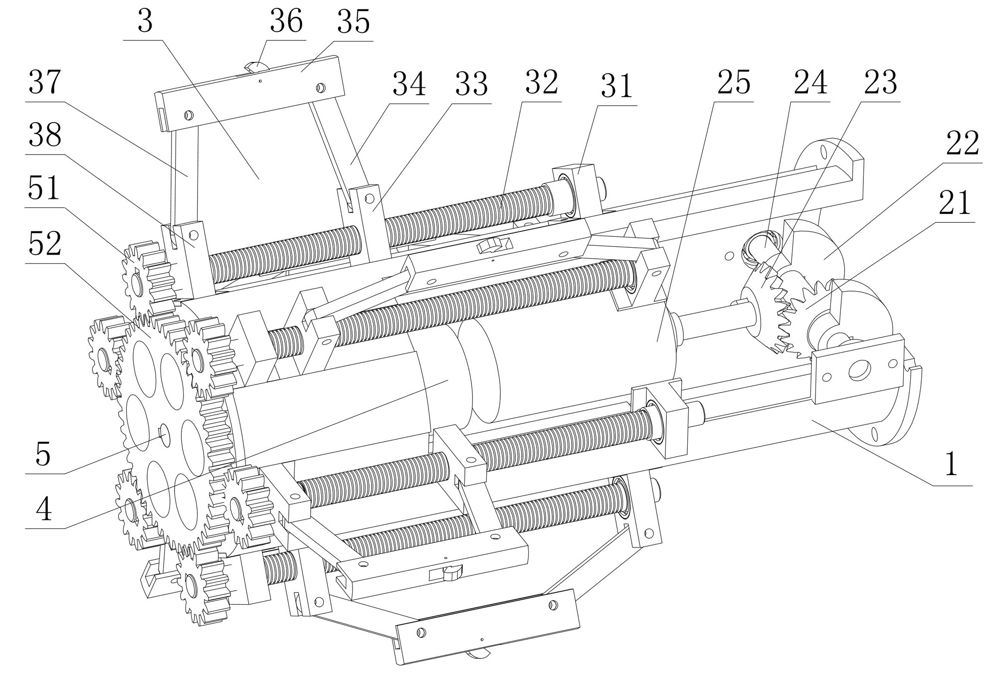 Centrifugal force drive based drawing device for equipment in pipeline