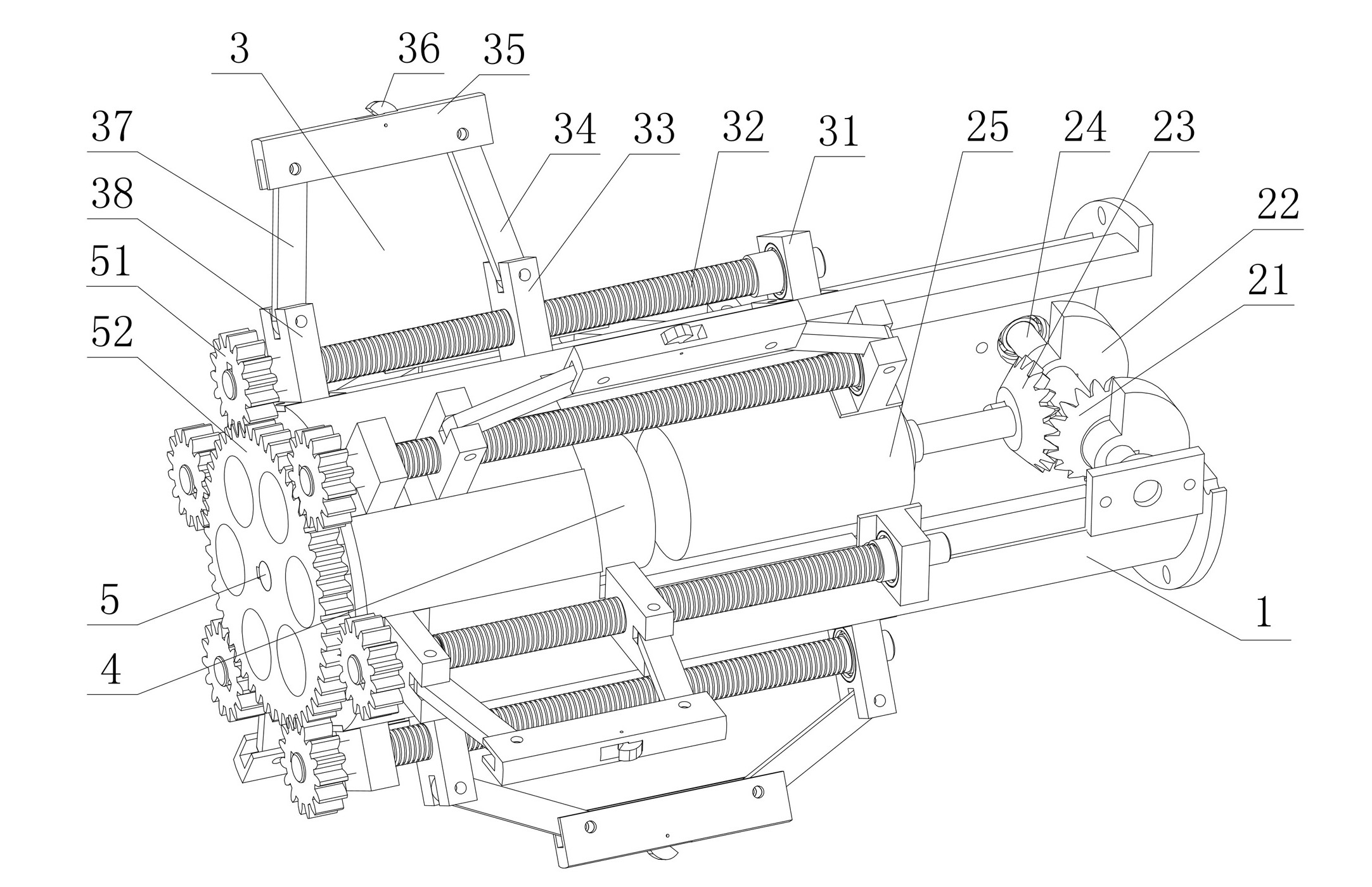 Centrifugal force drive based drawing device for equipment in pipeline
