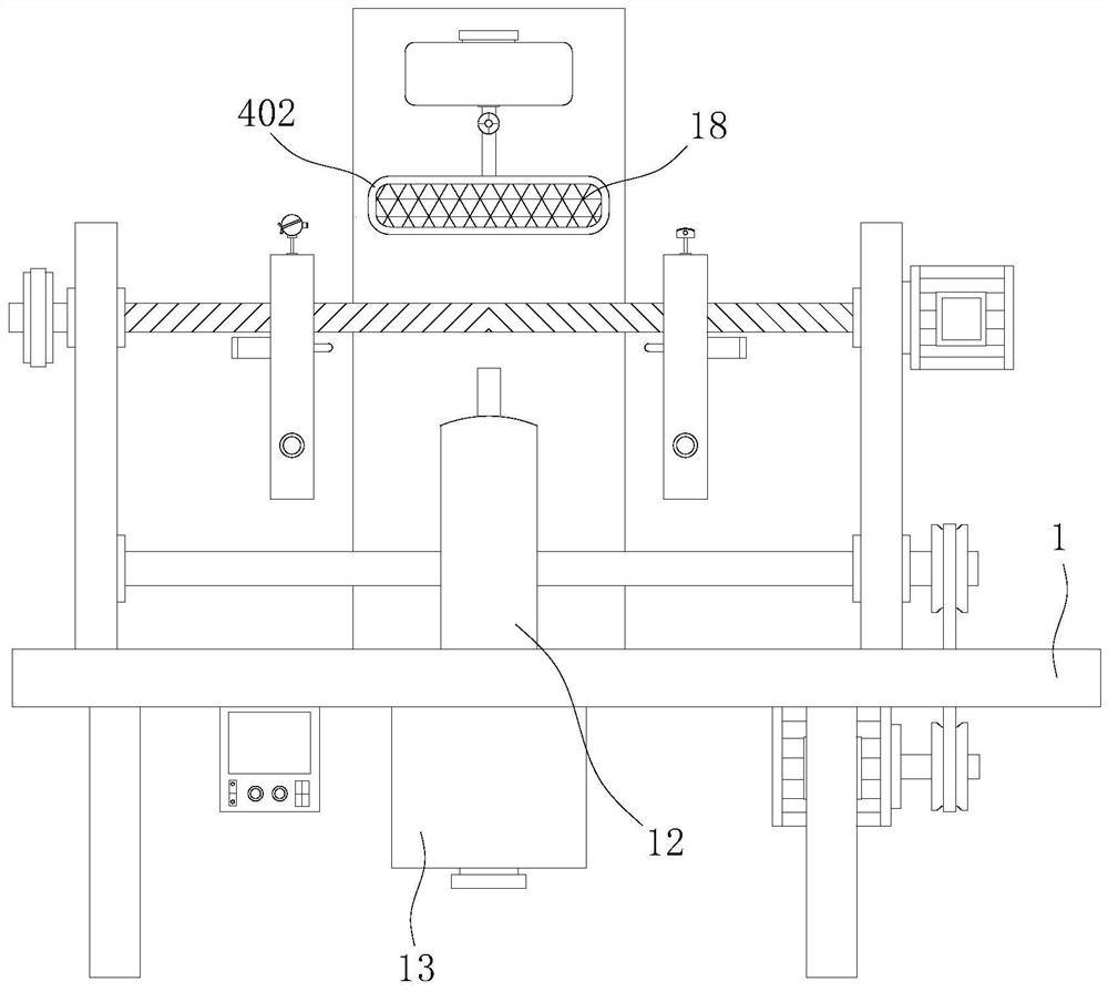 Testing device with environmental simulation function for automobile accessory brake pad