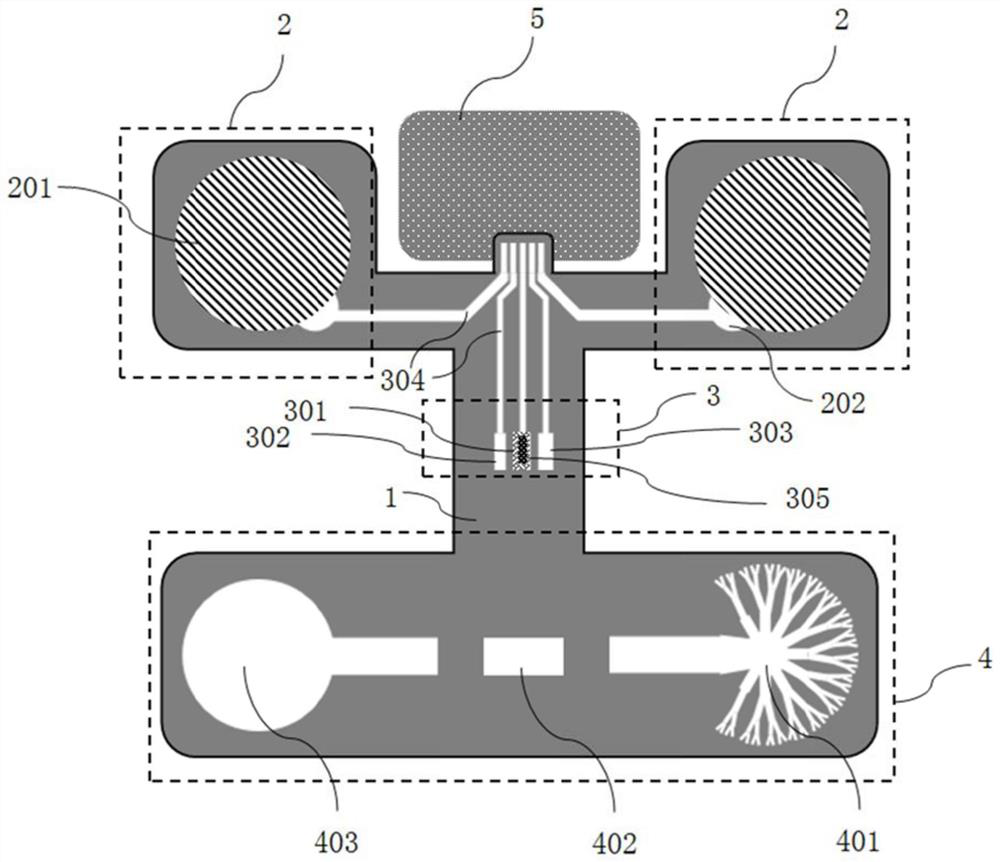 Conductive hydrogel paper-based equipment for synchronously monitoring physiological and biochemical parameters