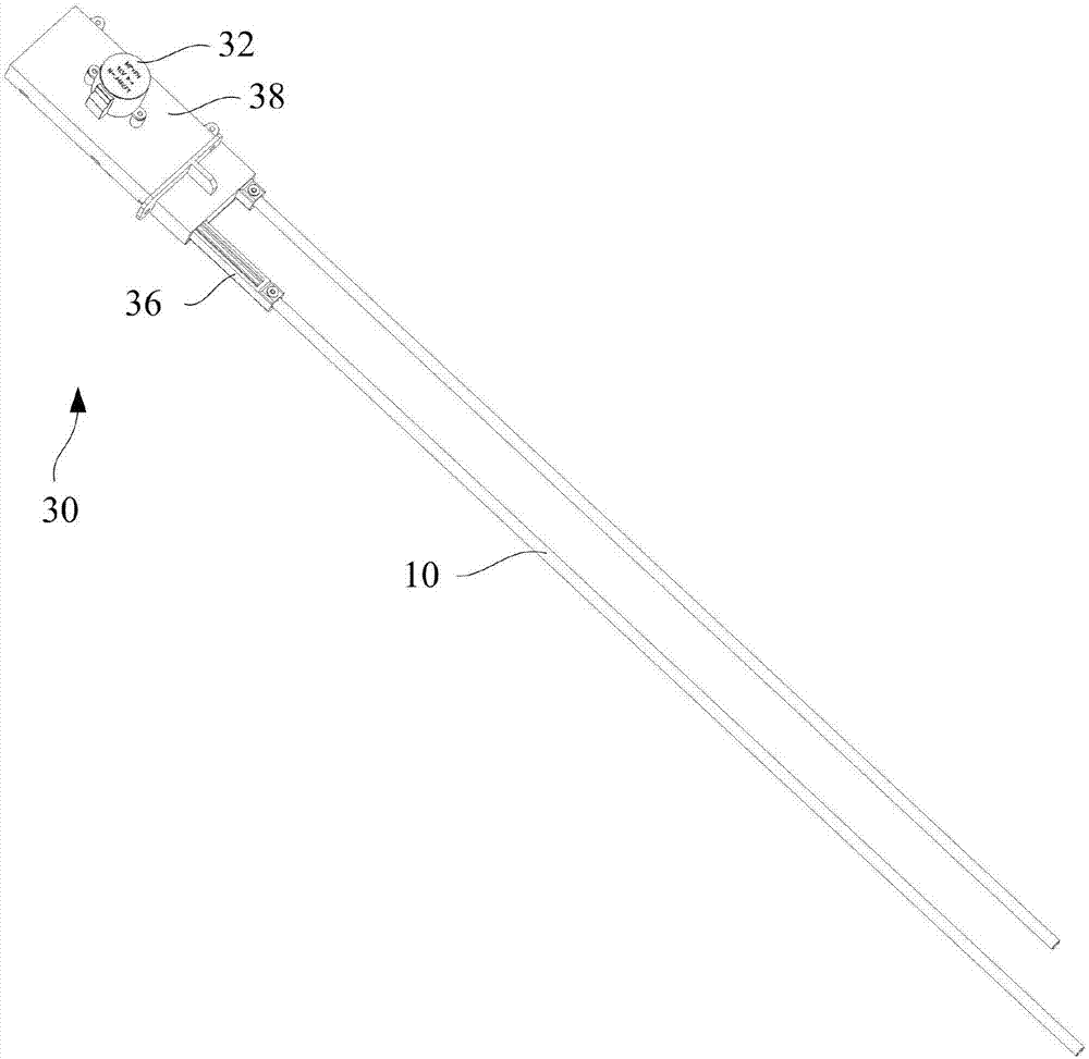 Liquid spraying pipe driving assembly, cleaning device and air conditioner