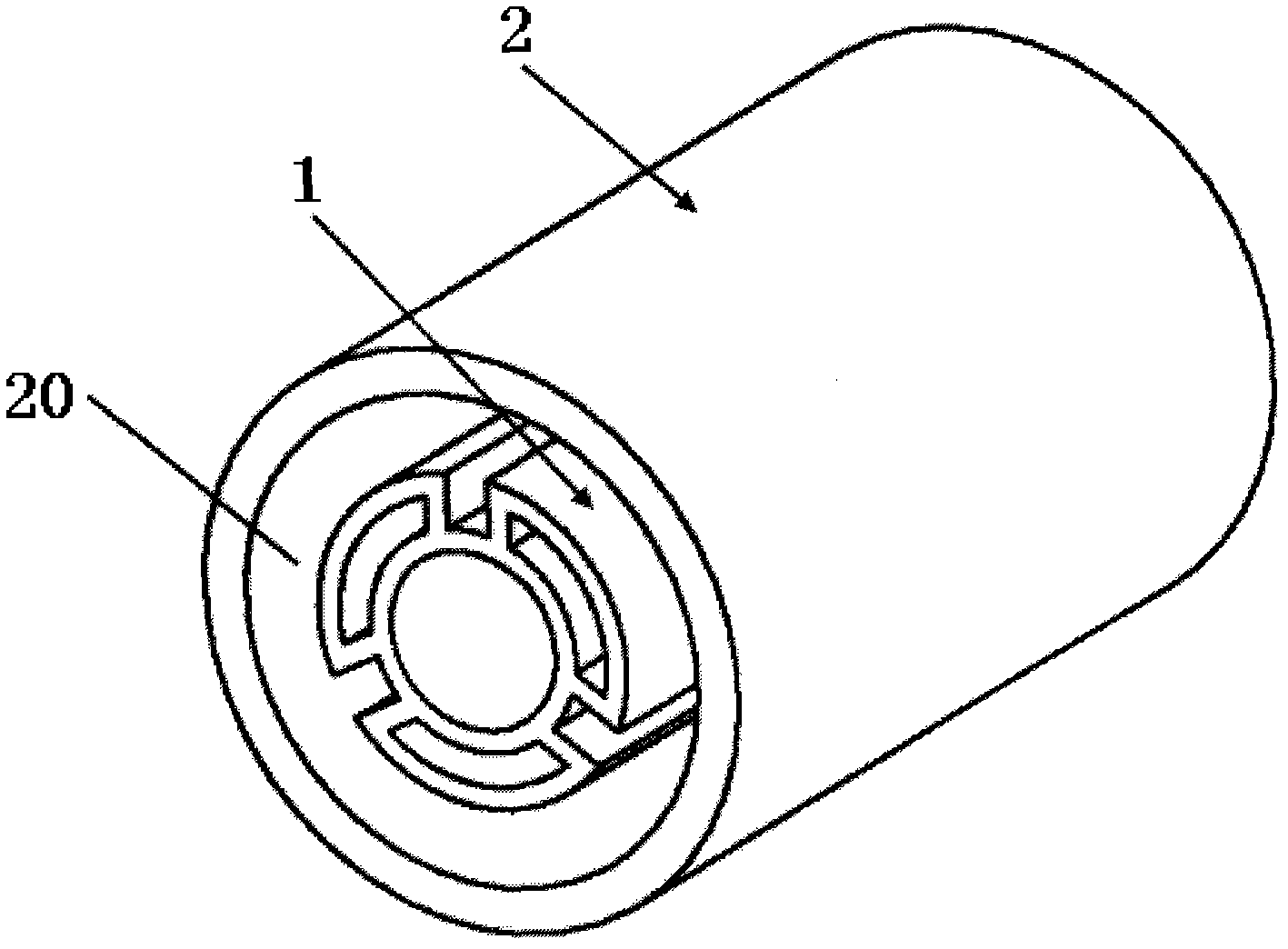 A cable mold