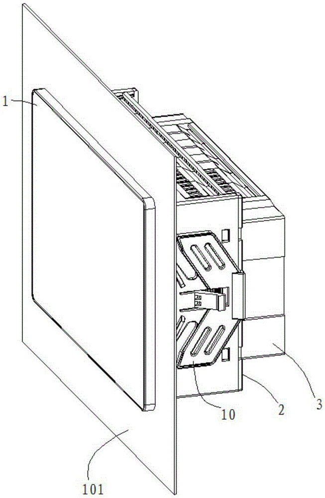 Intelligent instrument shell structure