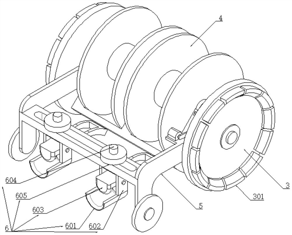 Cable laying device