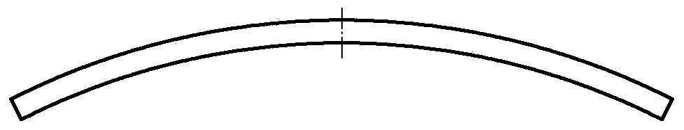 A bonding mold and bonding method for tapered surface friction material of synchronizer intermediate ring