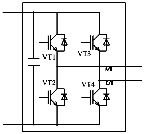 No-fire loopback power supply device and power supply control method for AC/DC locomotive