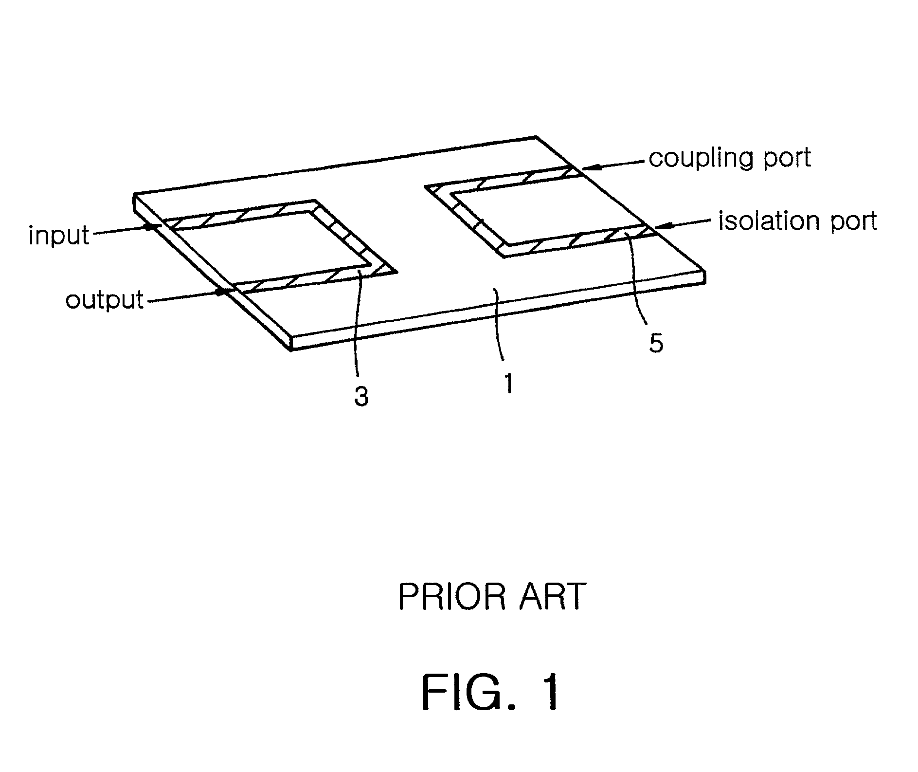 Multi-layer chip directional coupler