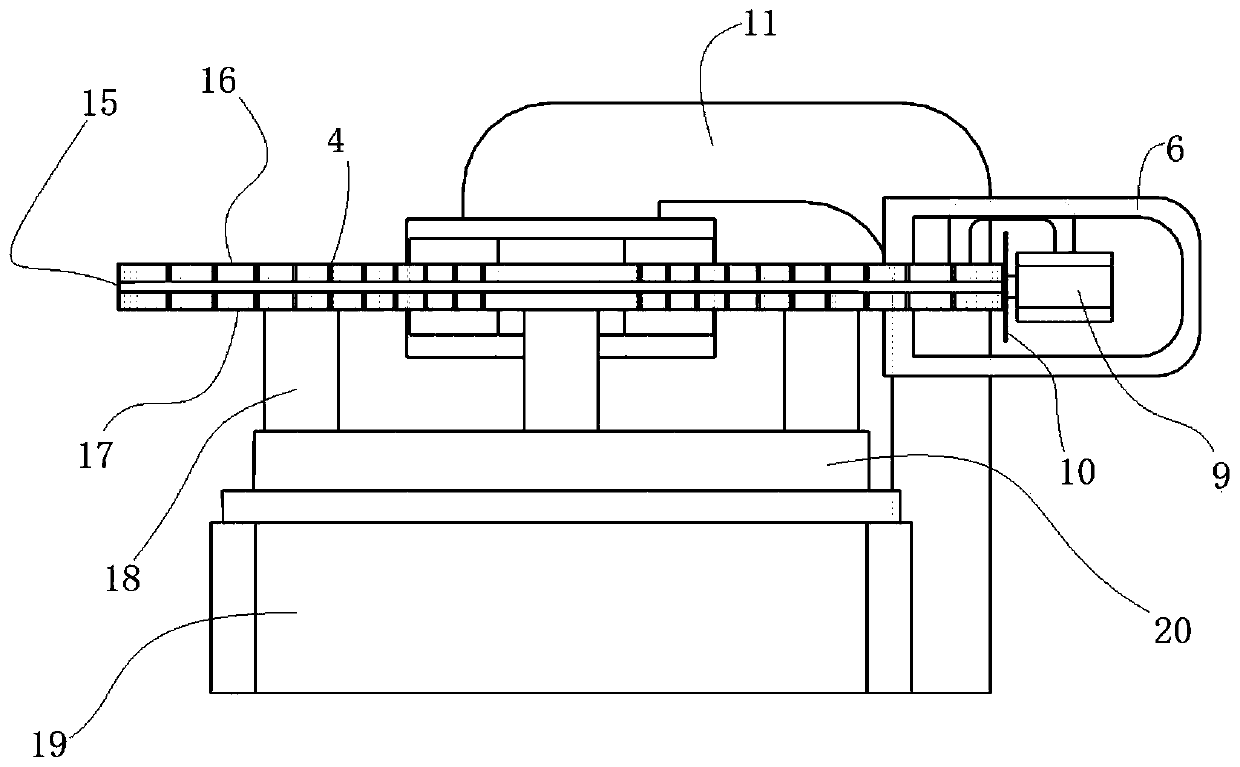 Production process system and process flow method of PCB