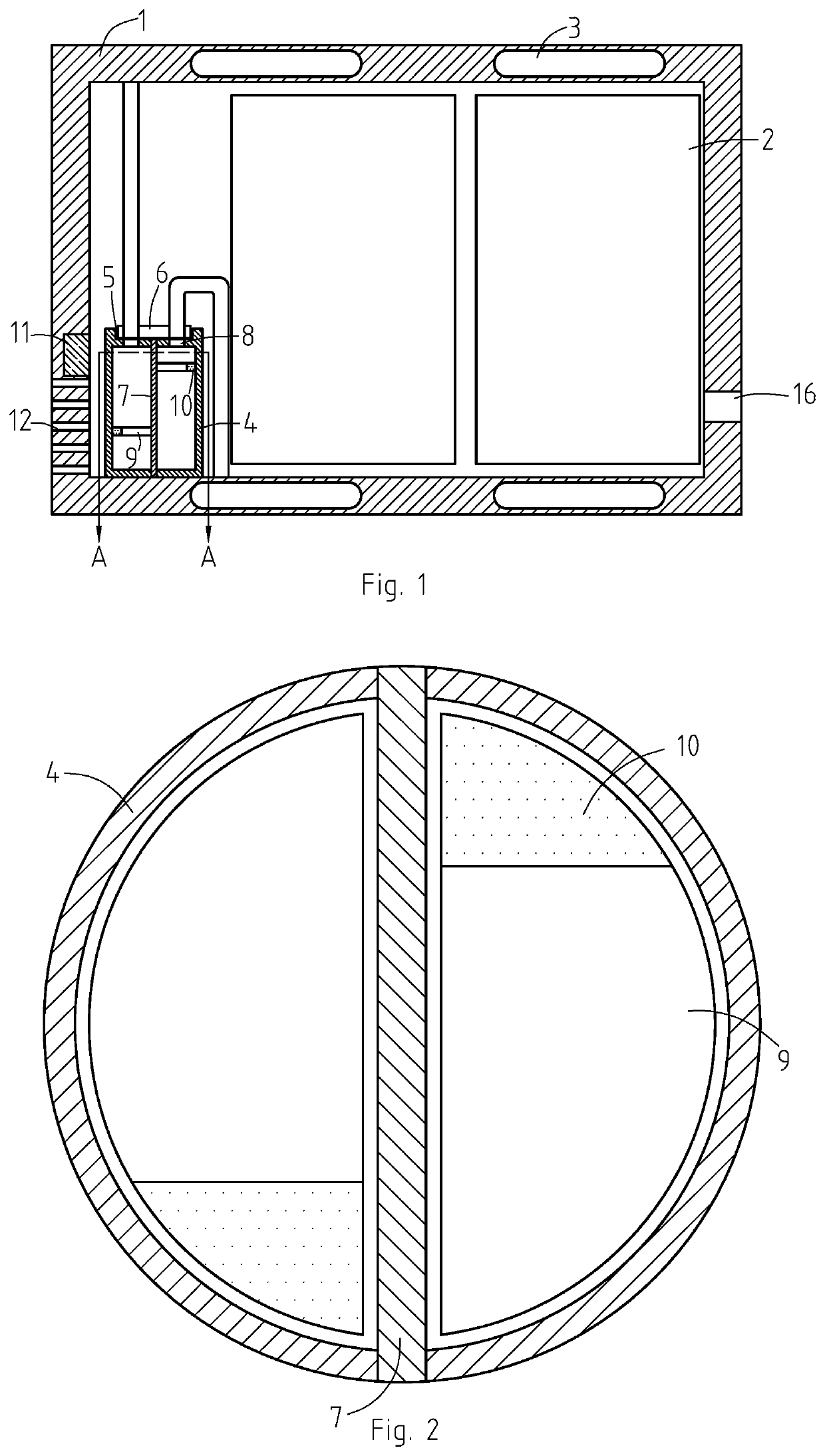 Battery cooling system for new energy vehicle