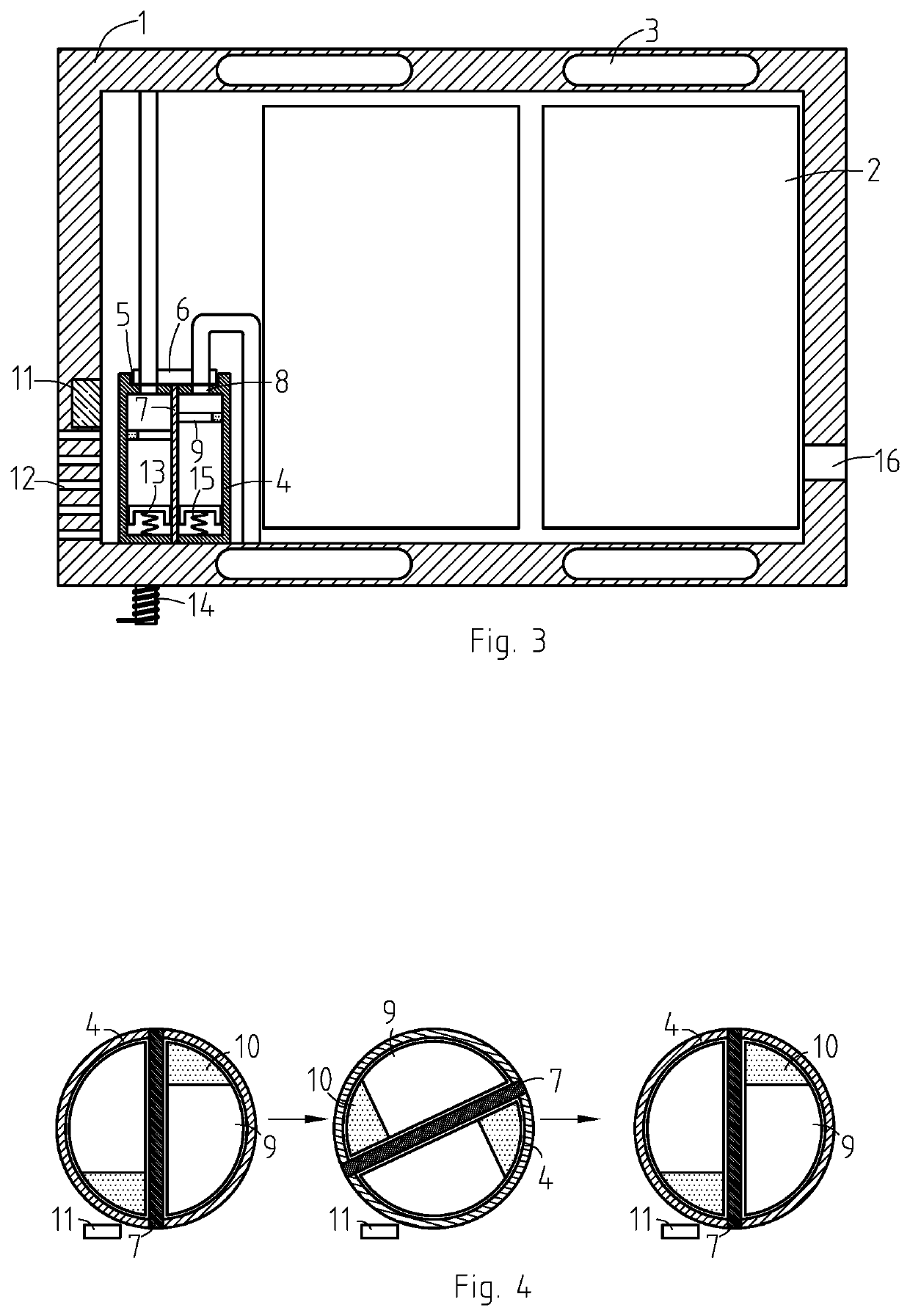 Battery cooling system for new energy vehicle