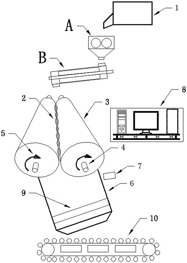 Tapered rotary-drum-type walnut pulp removing and classifying machine with computer monitoring rotating speed