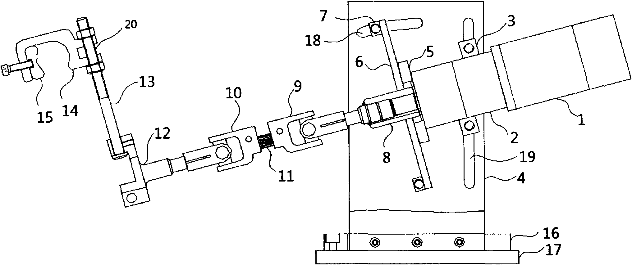 Steering robot for automobile test