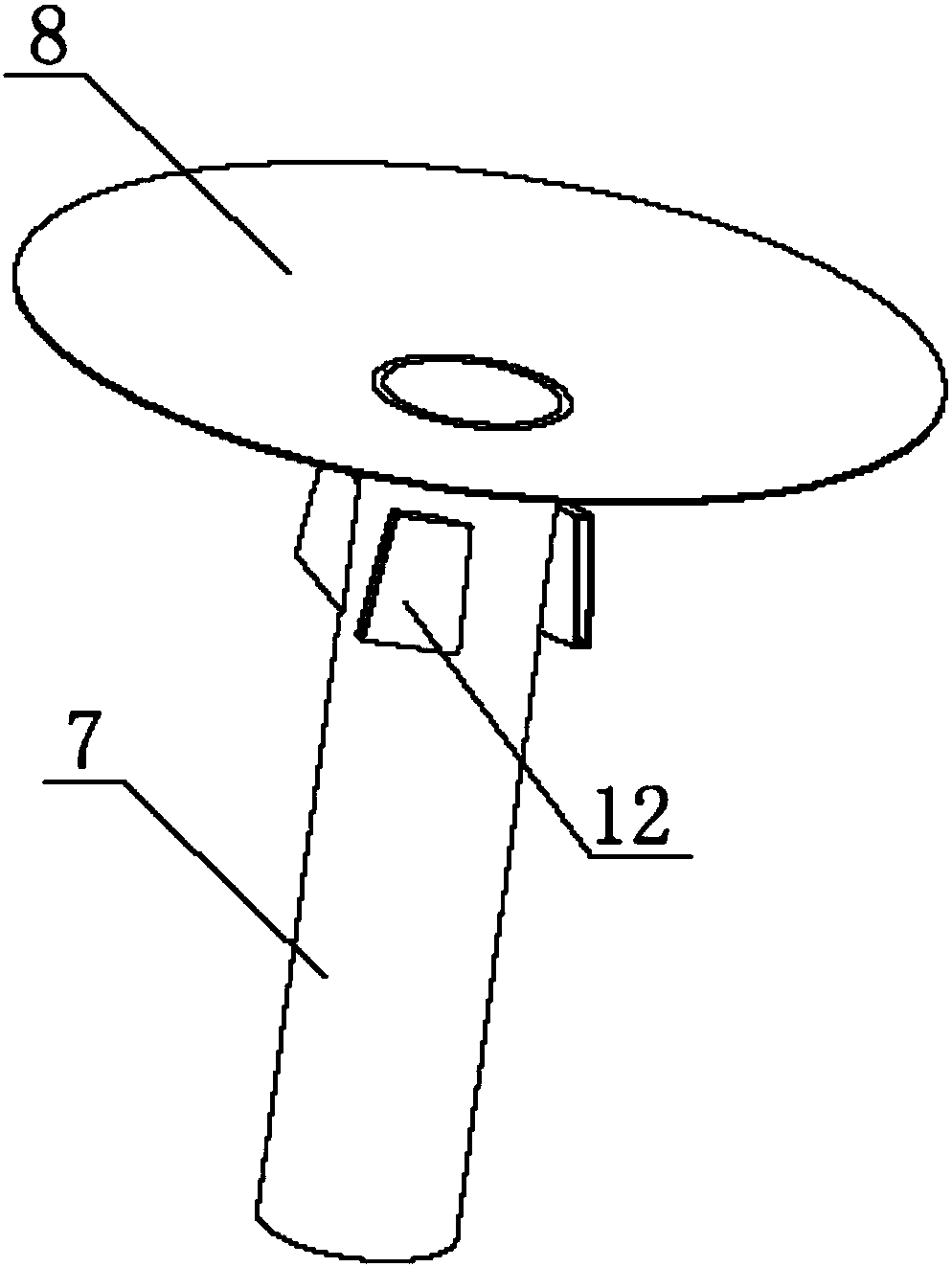 A continuous crystallizer