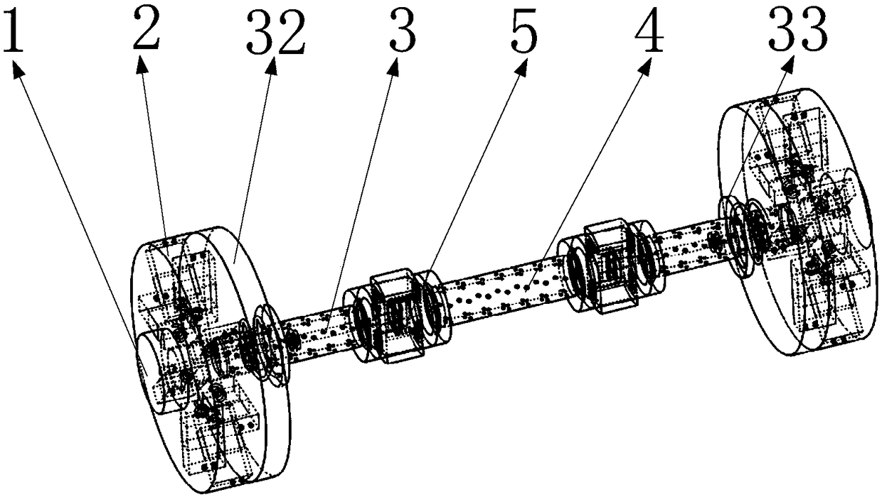 Self-generating electricity sharing barbell