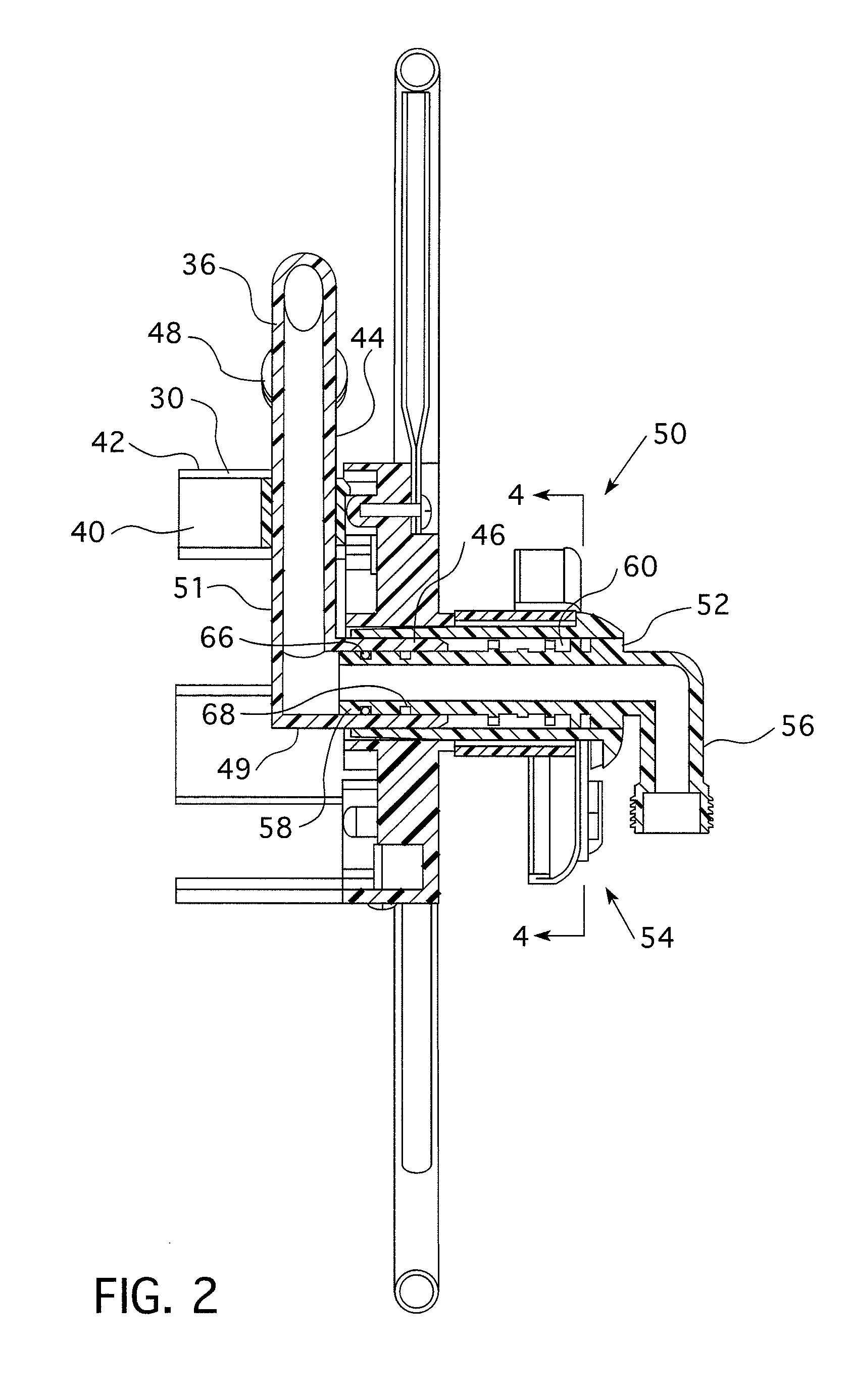Poly-metal hose reel water system