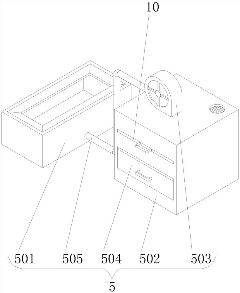 Tea leaf production and processing equipment and tea leaf processing technological method