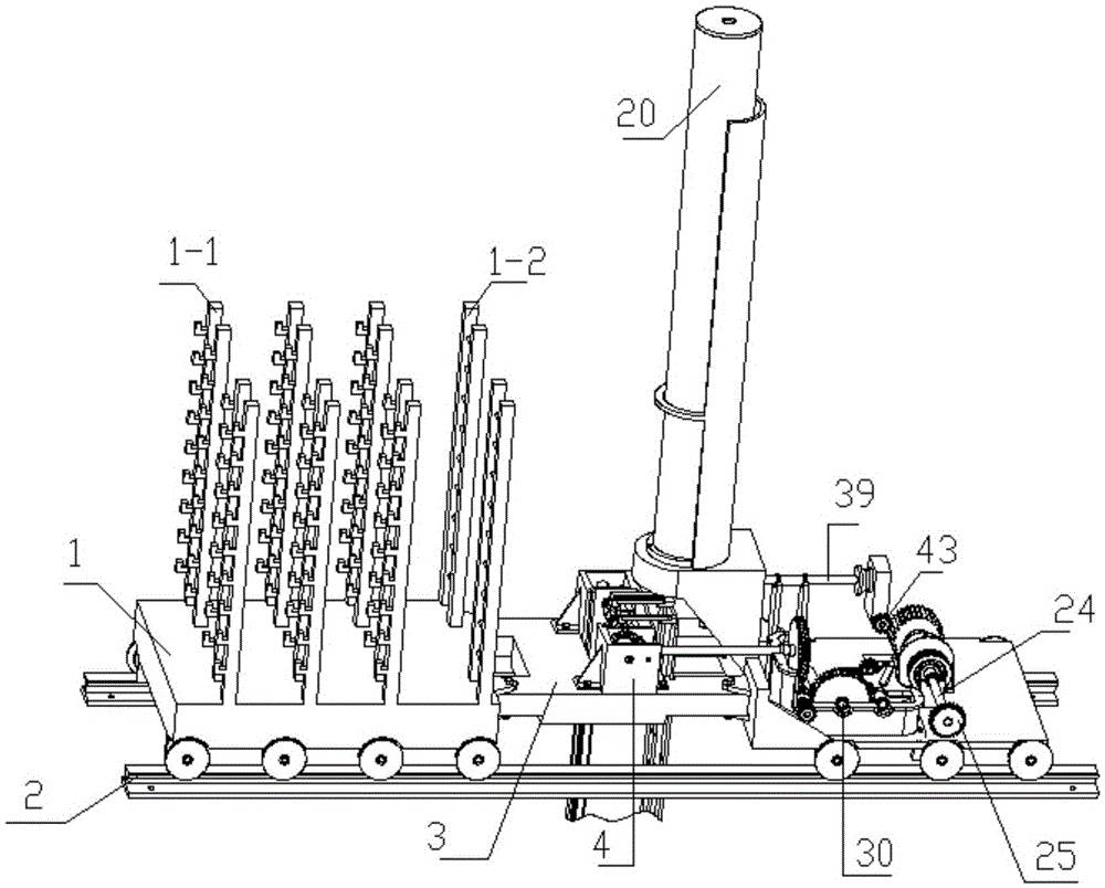 An Underground Diaphragm Wall Reinforcing Mesh Interweaving Machine