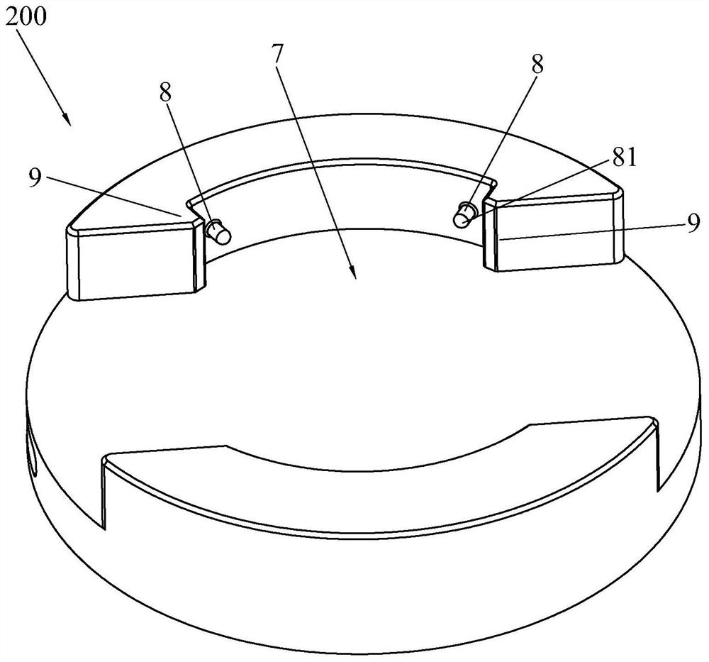 Smart watch and combination of smart watch and charging base