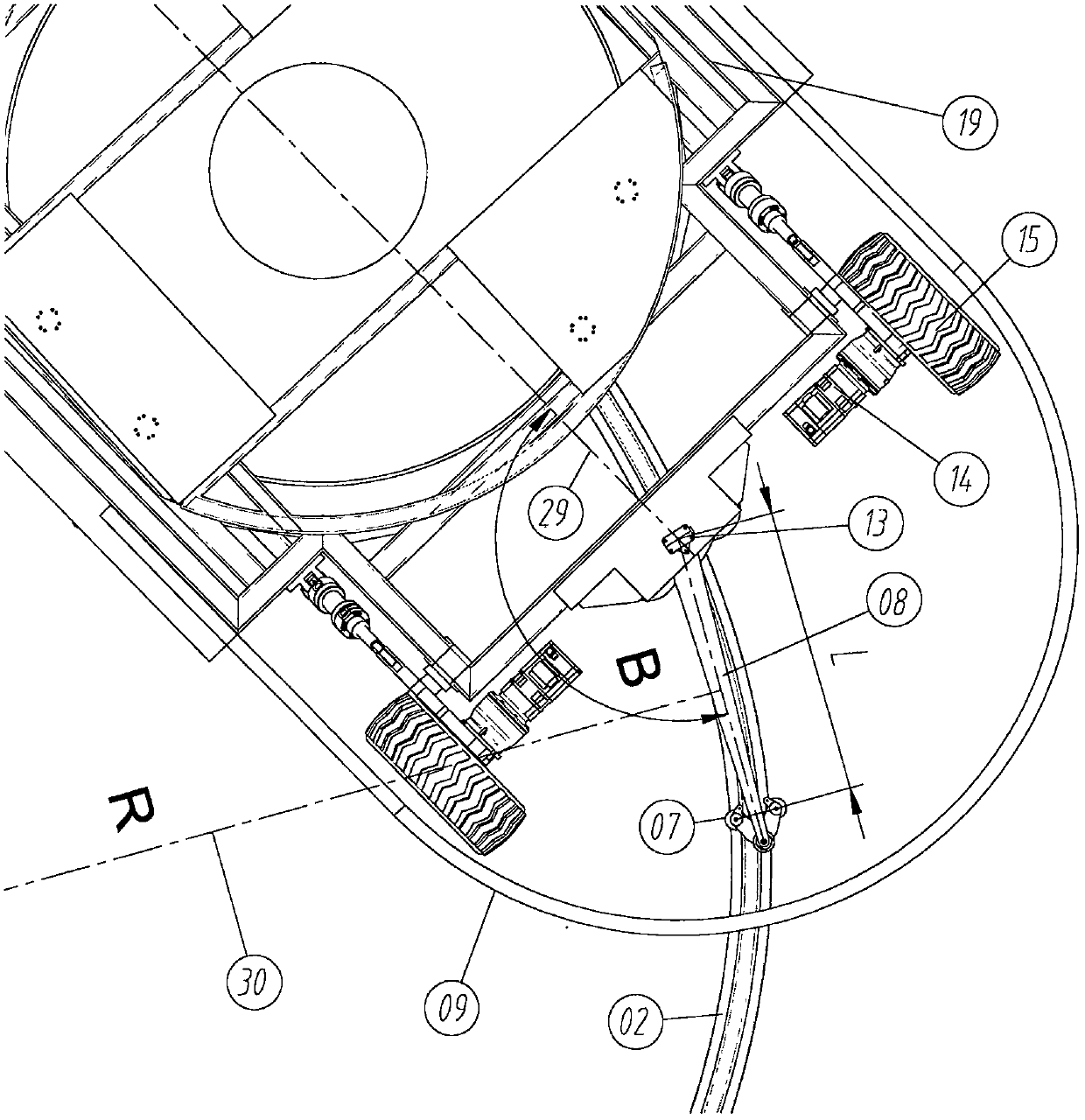 Dark Ride Vehicle System