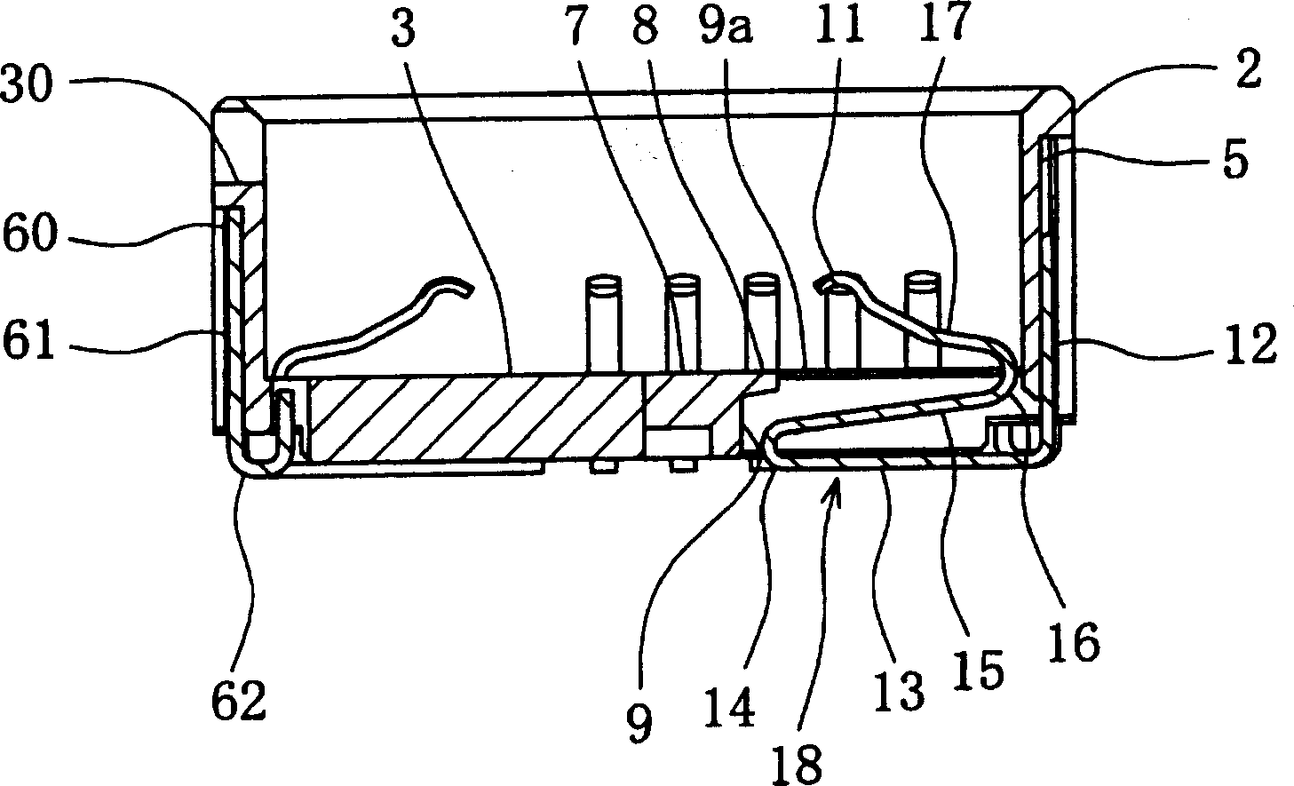 Socket for electric part