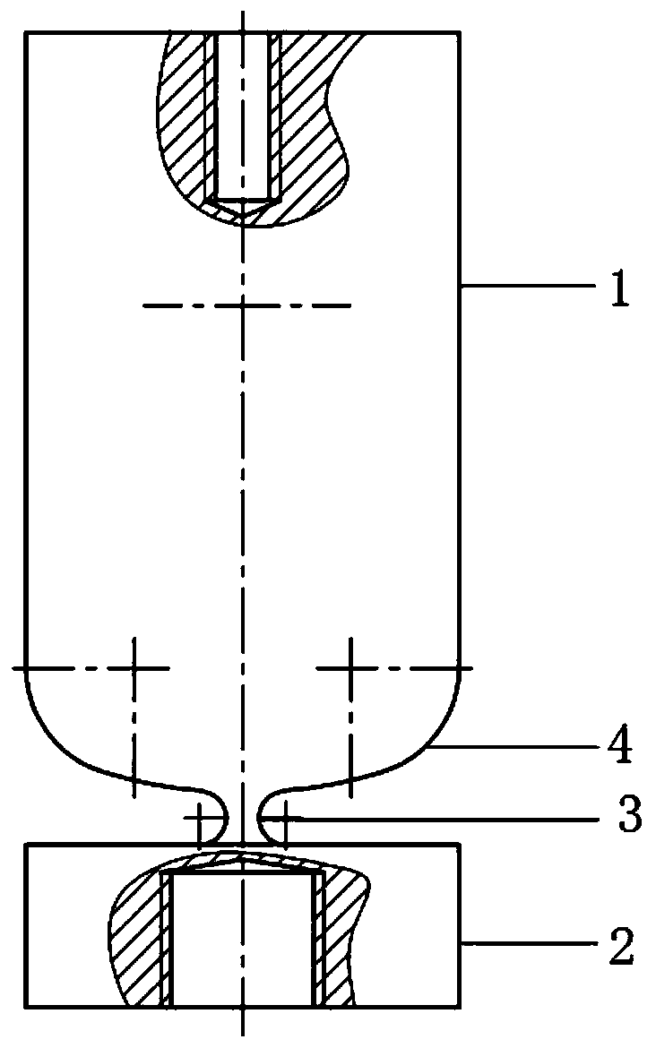 A flexible structure and design method for fidelity measurement of rocket engine thrust