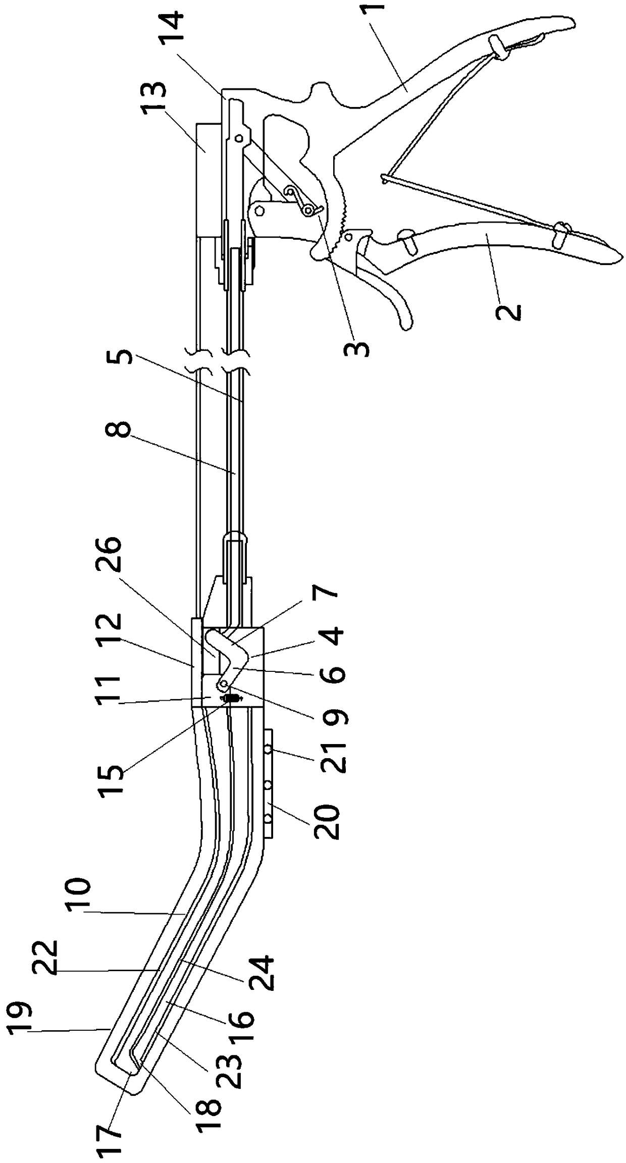 Surgical hemostat for general surgery