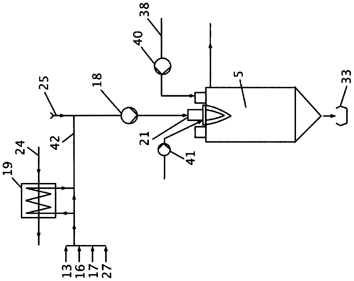 Apparatus and method for continuously drying bulk goods, in particular wood chips and/or wood fibers comprising multi-fuel burner with a muffle cooling system