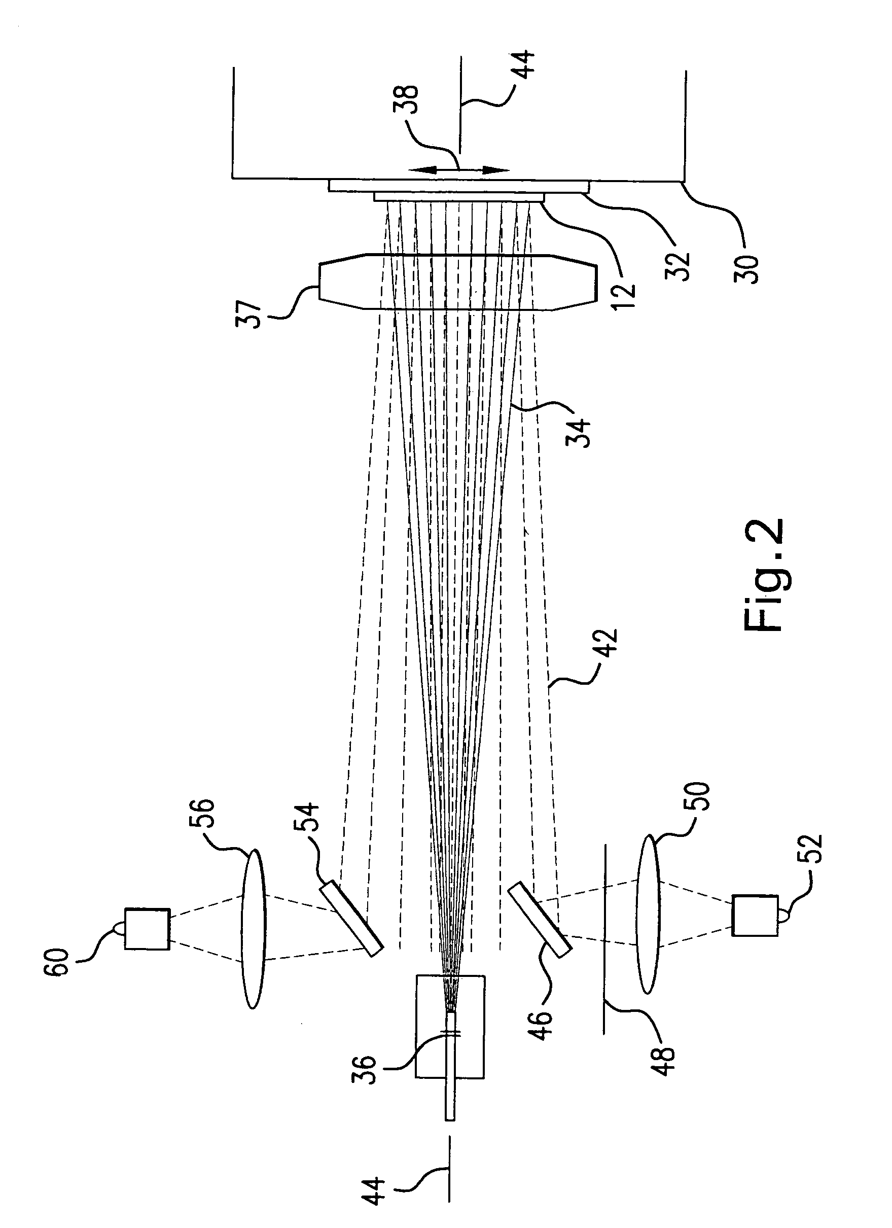 Systems and methods for implementing an interaction between a laser shaped as a line beam and a film deposited on a substrate