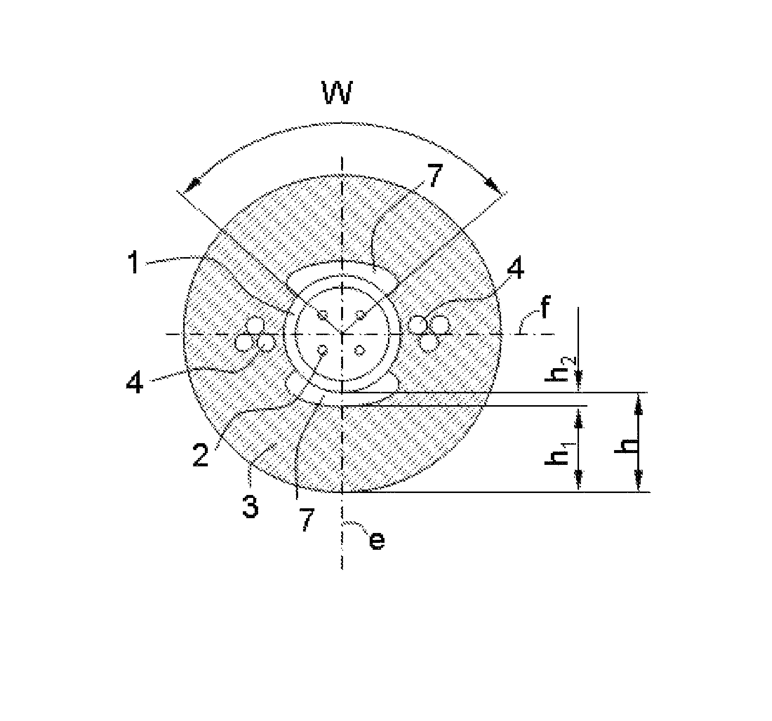 Optical cable with improved strippability