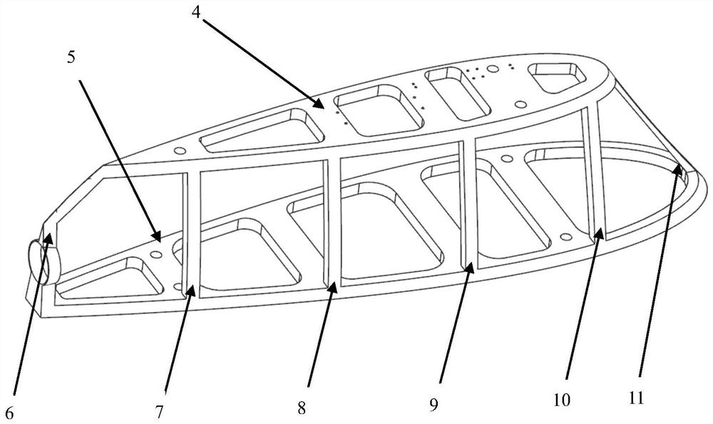 Built-in load underwater radial release device