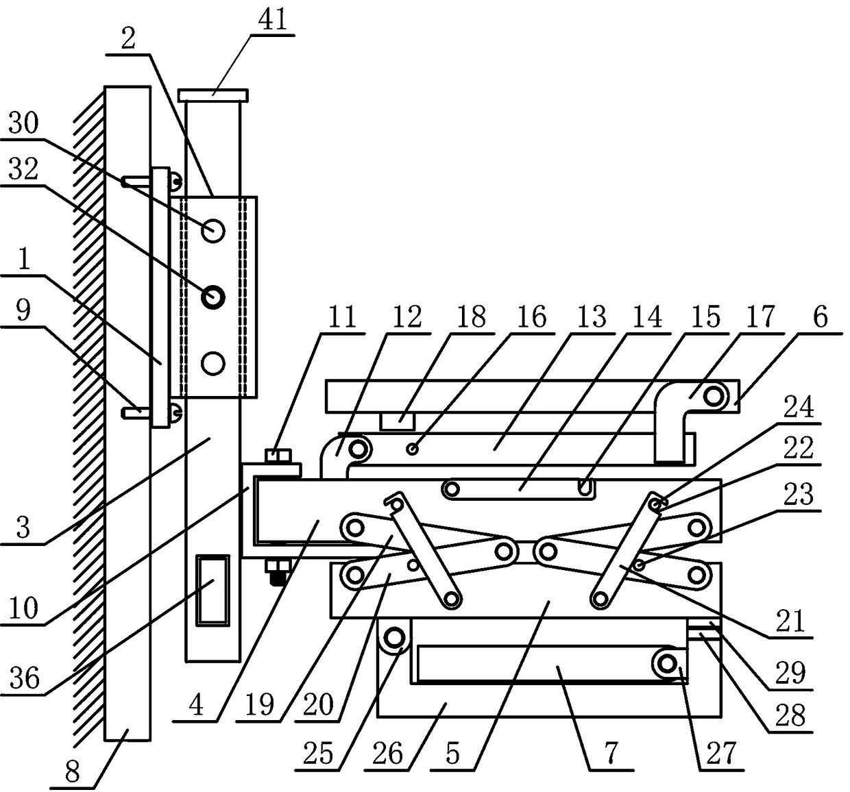 Aluminum alloy shelf