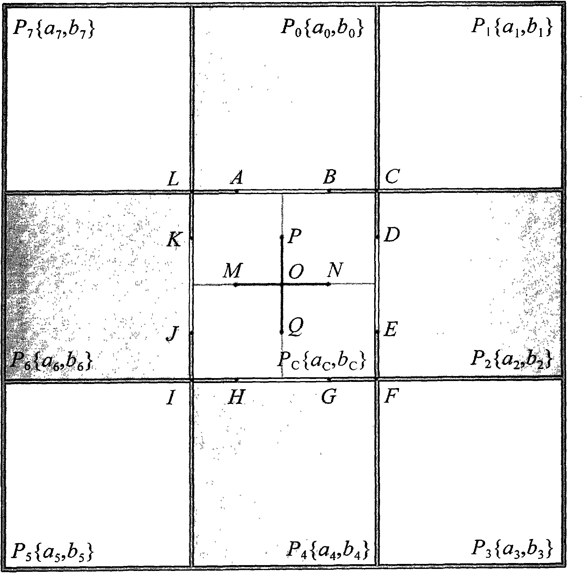 Sub-pixel spatial mapping method based on spatial correlation