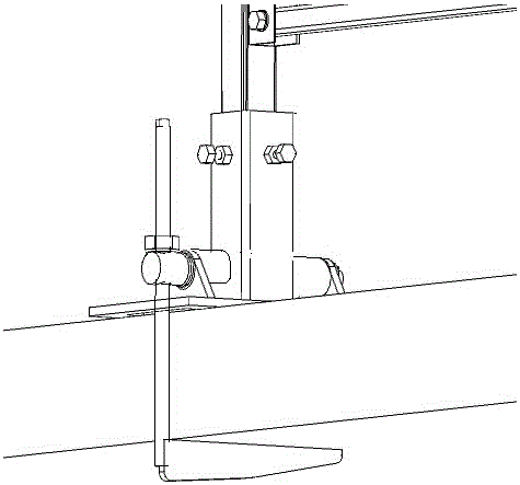 Detachable protective railing holder