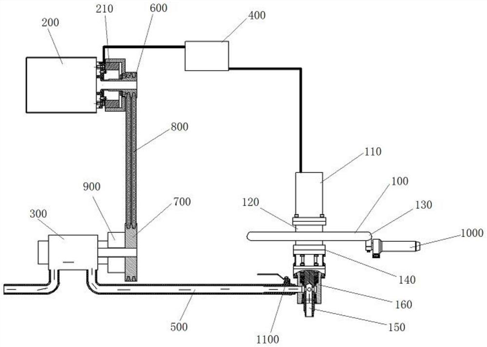 Portable electric water drilling machine