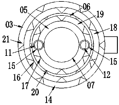 Combined type grate-fired heater