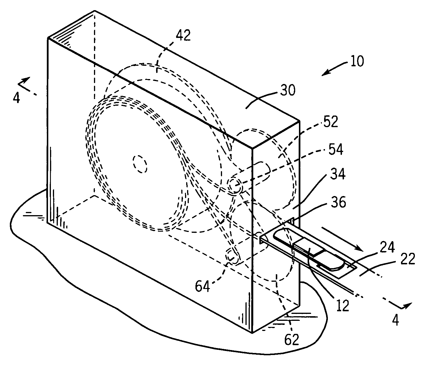 Adhesive bandage carrier and bandage dispensing assembly therefor