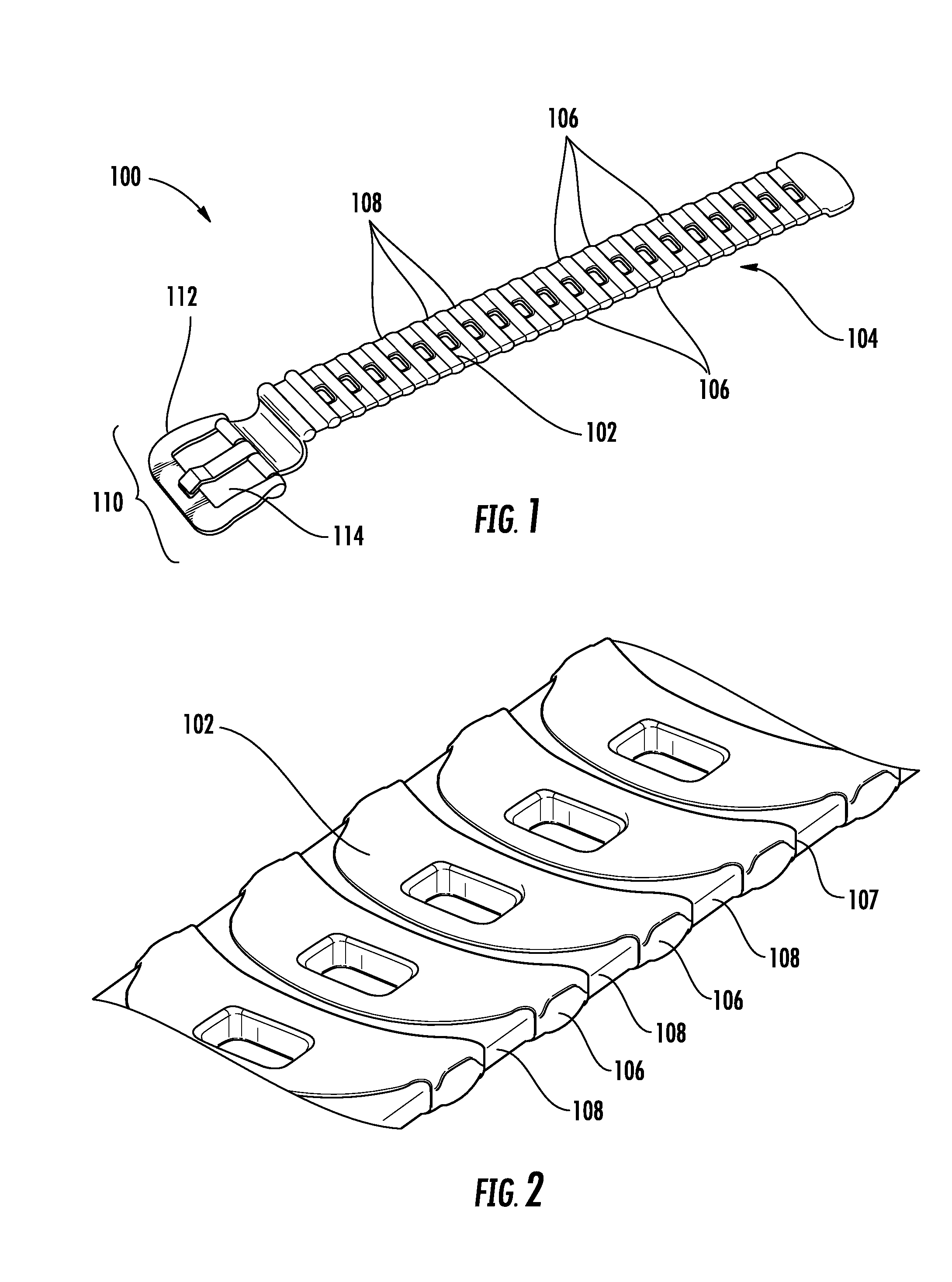 Reclosable strap assembly