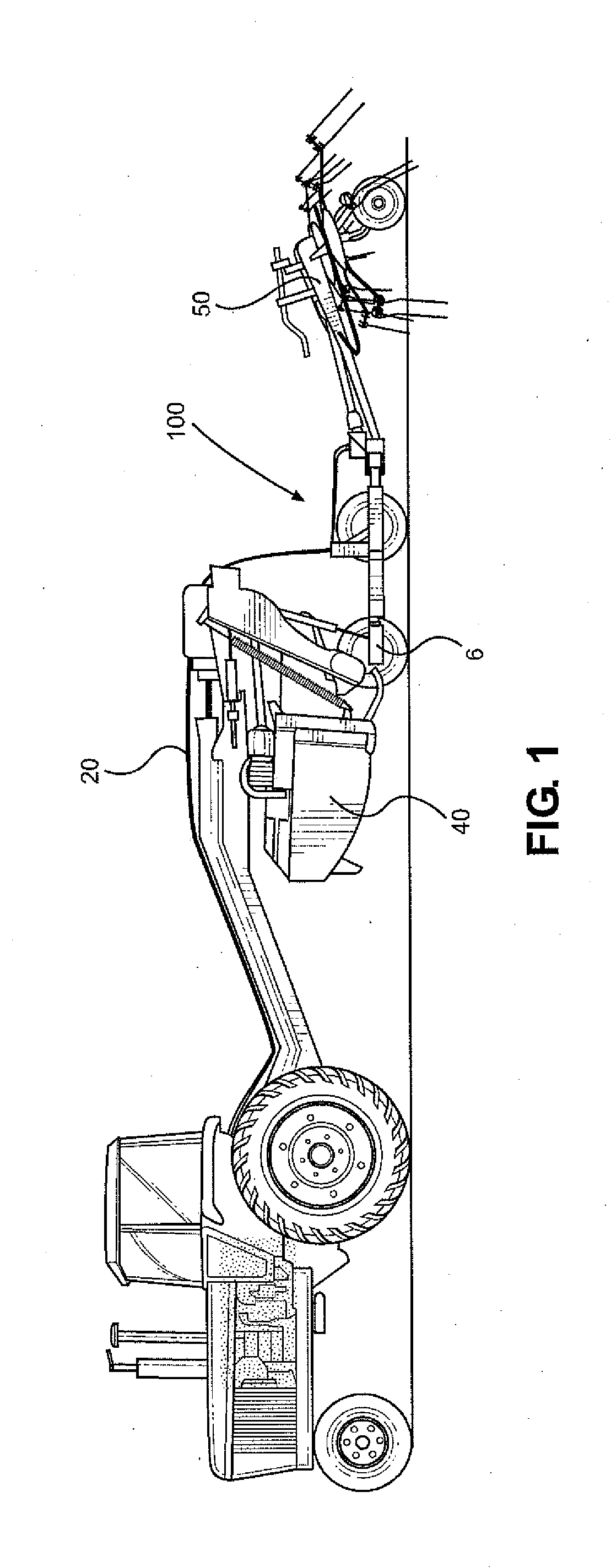 Coupling device to connect two tractor-pulled agricultural implements for tandem-powered operation