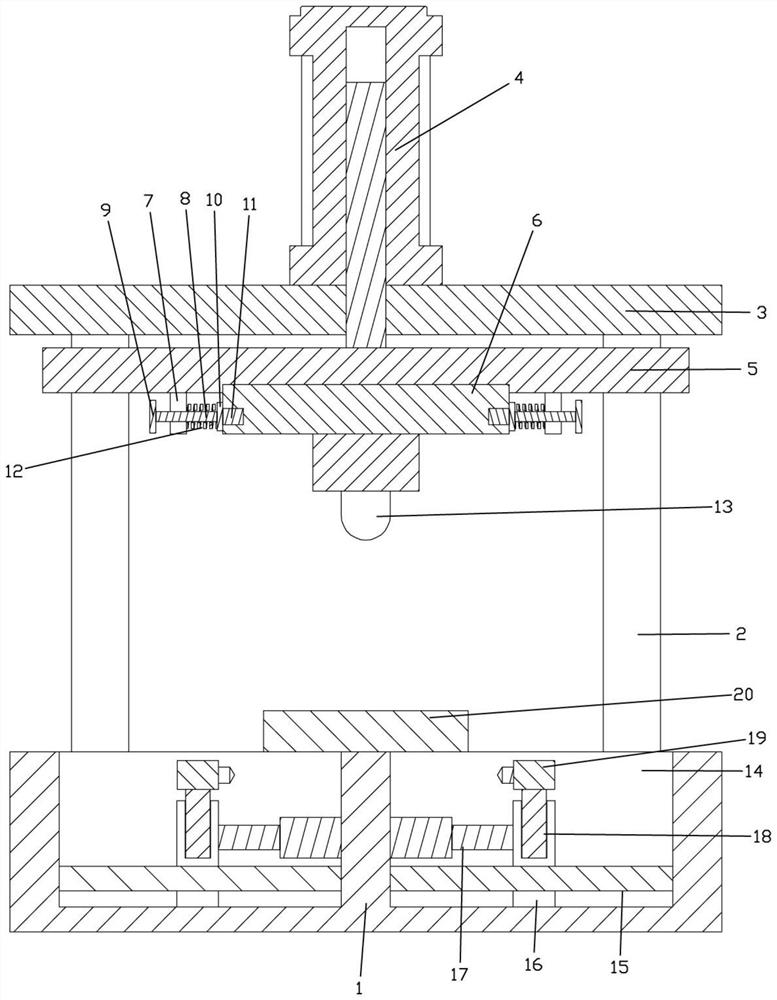 Welding device with lifting structure for large steel structure engineering