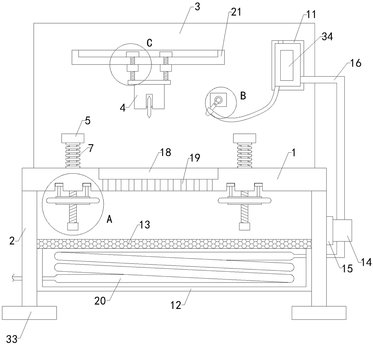 Cylindrical metal tube cutting device