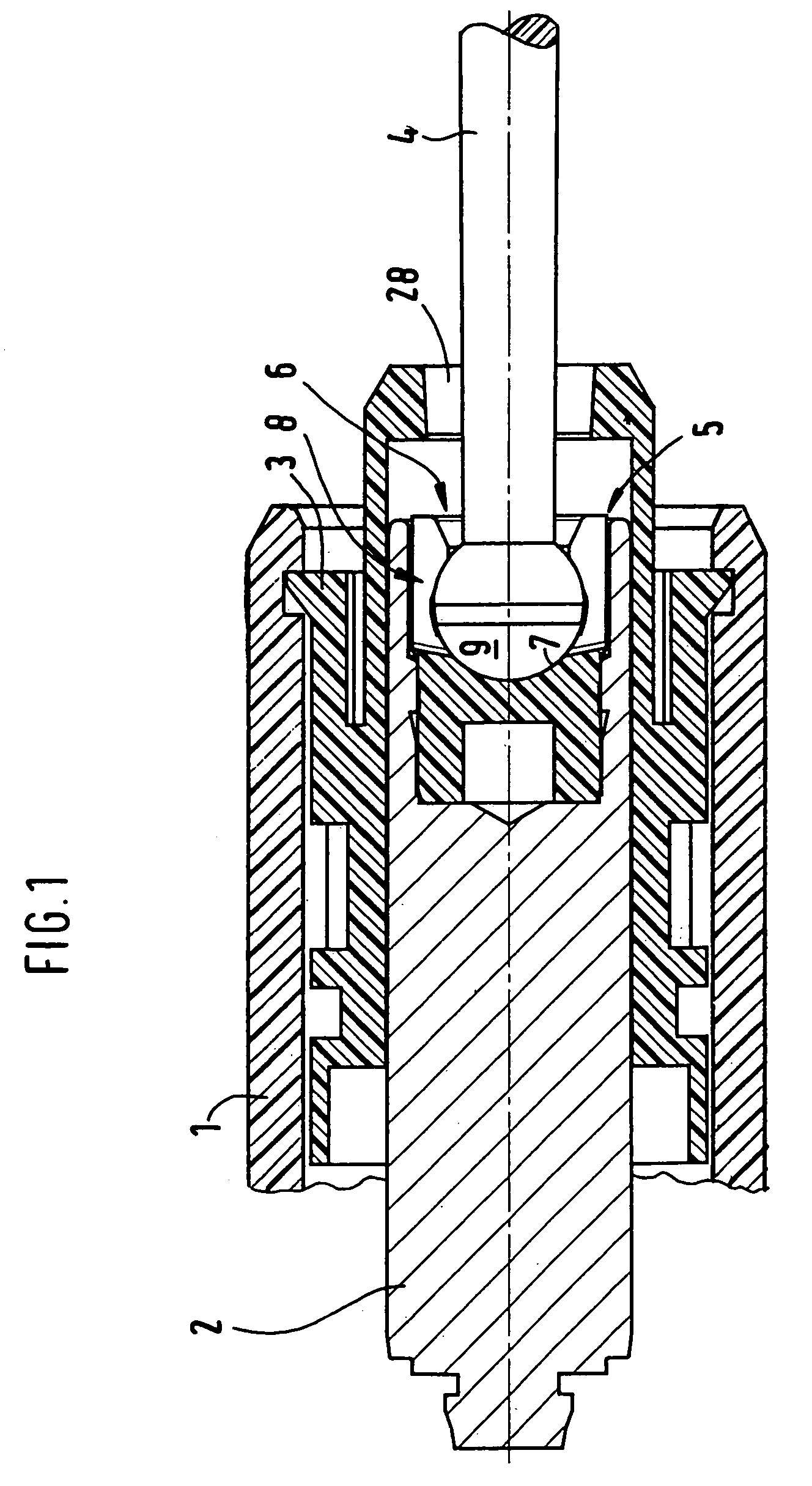 Piston arrangement of a hydraulic actuating device on motor vehicles